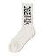 WIDE GOTHIC LOGO JACQUARD SOCKS