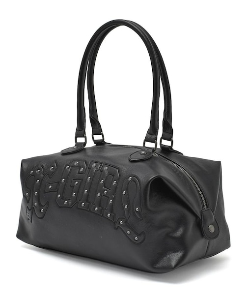 STUDDED LOGO 2WAY BAG