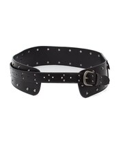 STUDDED THICK BELT