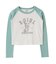 ANGEL AND LOGO RAGLAN L/S BABY TEE