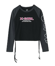 ORNAMENT HEART SLEEVE RAGLAN L/S BABY TEE