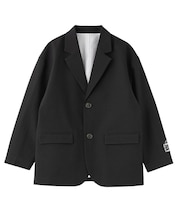 FACE LABEL TAILORED JACKET