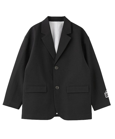 FACE LABEL TAILORED JACKET