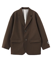 FACE LABEL TAILORED JACKET