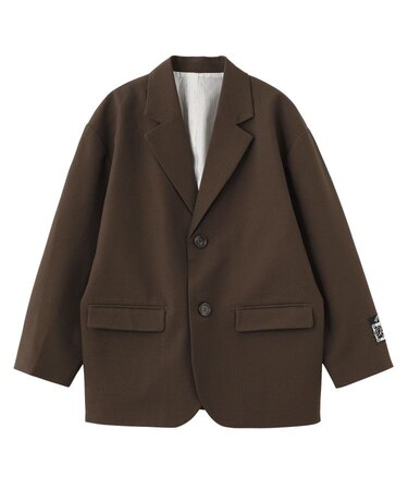 FACE LABEL TAILORED JACKET