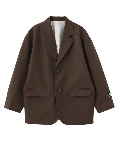 FACE LABEL TAILORED JACKET