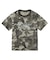 FADED CURSIVE SCRIPT LOGO CAMO S/S TEE