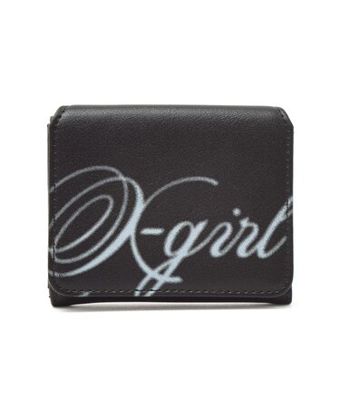 SPRAY SCRIPT LOGO MINI WALLET