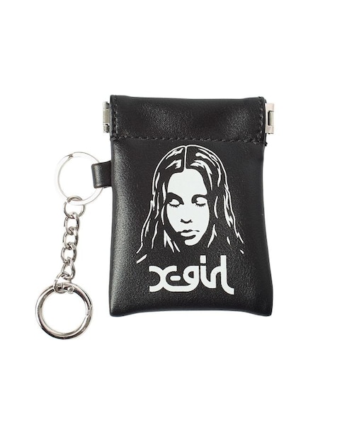FACE MINI POUCH KEYRING｜エックスガールの通販｜&mall（アンドモール