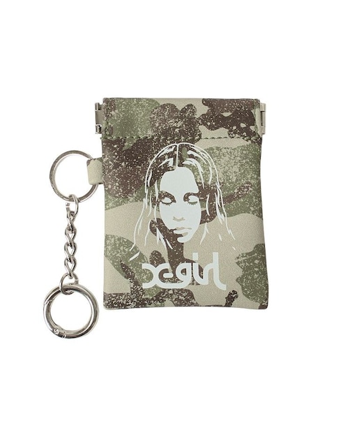 FACE MINI POUCH KEYRING