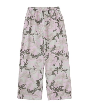 FACE LABEL LOOSE FIT EASY PANTS