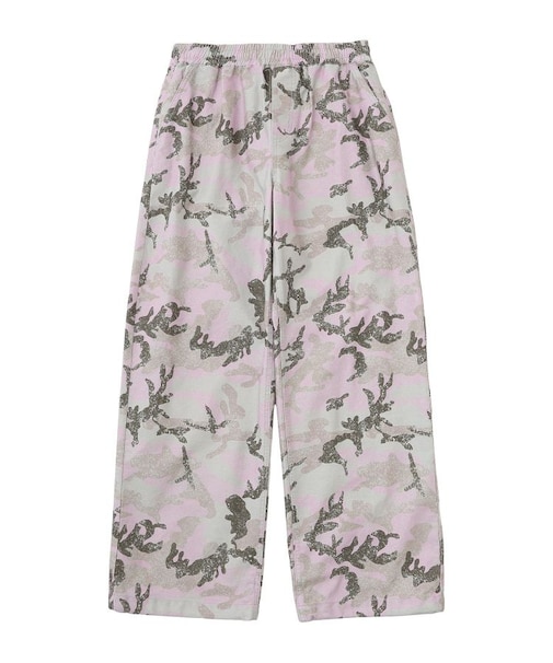 FACE LABEL LOOSE FIT EASY PANTS