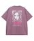 FADED FACE S/S BIG TEE DRESS