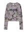 FADED CAMO SHEER L/S TOP