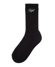 SCRIPT LOGO ONE POINT SOCKS
