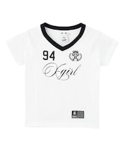 STUDDED NUMBER S/S BABY TEE