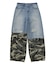 FADED CAMO LAYERED PANTS
