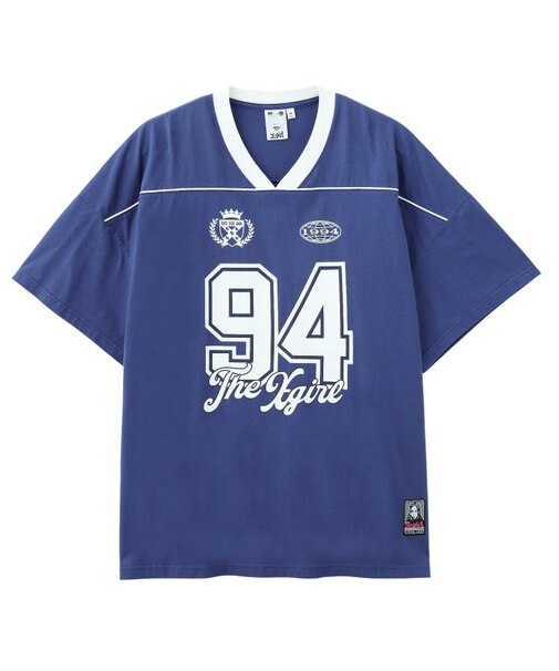 FACE LABEL NUMBER BIG TEE DRESS