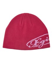 DIAGONAL OVAL LOGO JACQUARD BEANIE