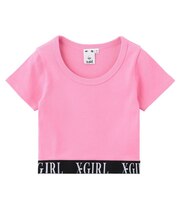 LOGO JACQUARD HEM S/S TEE