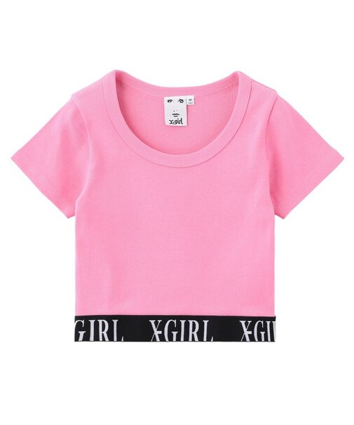 LOGO JACQUARD HEM S/S TEE
