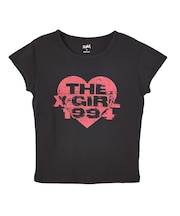GRUNGE HEART S/S BABY TEE