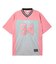 FACE LABEL FOOTBALL TEE DRESS