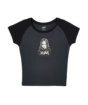 FACE RAGLAN S/S BABY TEE