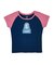 FACE RAGLAN S/S BABY TEE