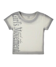 BLURRED SPRAY LOGO S/S BABY TEE