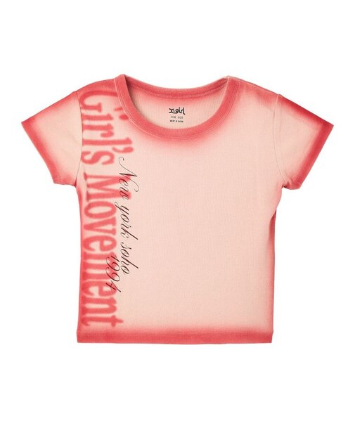 BLURRED SPRAY LOGO S/S BABY TEE