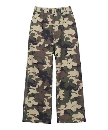 FADED FACE LABEL EASY PANTS