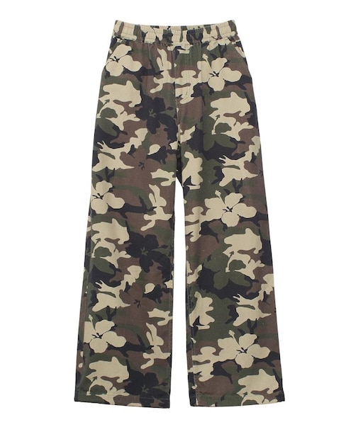FADED FACE LABEL EASY PANTS