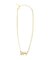 SCRIPT LOGO CHARM NECKLACE