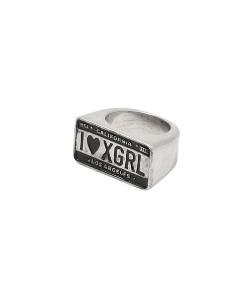 PLATE LOGO RING