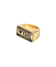 PLATE LOGO RING
