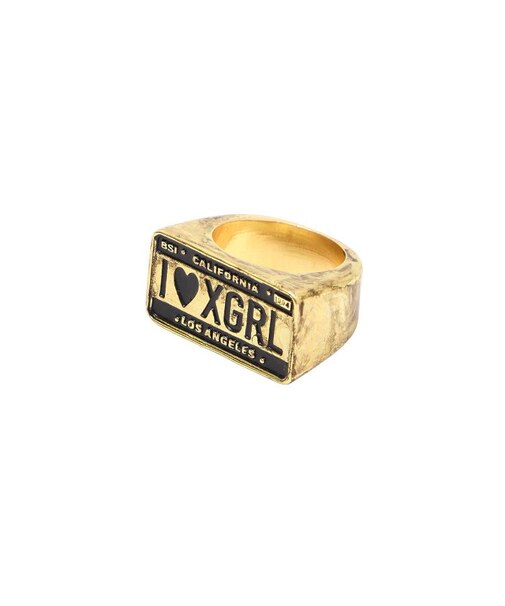 PLATE LOGO RING