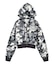 HIBISCUS CAMOUFLAGE ZIP UP SWEAT HOODIE