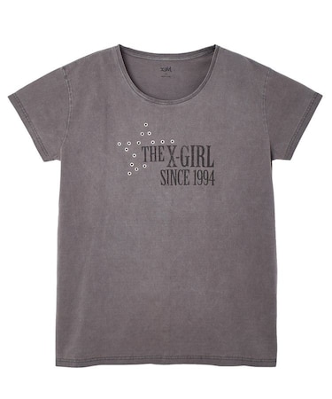 EYELET STAR S/S TEE DRESS
