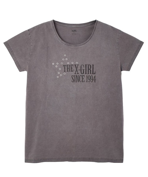 EYELET STAR S/S TEE DRESS