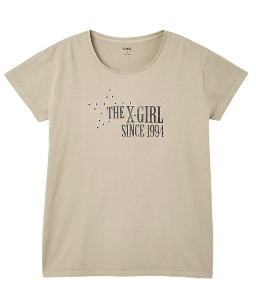 EYELET STAR S/S TEE DRESS