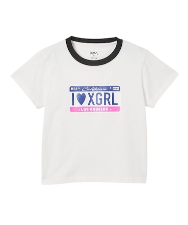 PLATE LOGO S/S BABY TEE