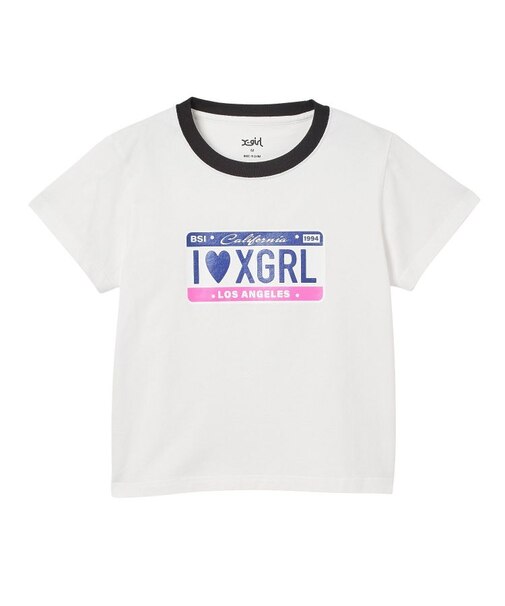 PLATE LOGO S/S BABY TEE
