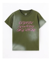 FADED SCRIPT LOGO S/S BABY TEE