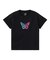 GRADIENT GLITTER BUTTERFLY S/S BABY TEE