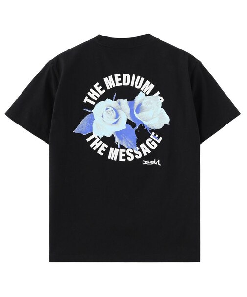 ROSE AND LOGO S/S TEE