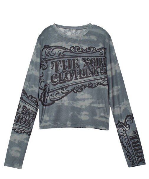 ORNAMENT LOGO MESH TOP