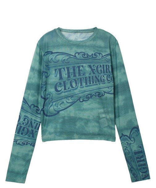 ORNAMENT LOGO MESH TOP