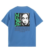 SIDE LOGO FACE LABEL S/S TEE