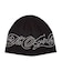 RHINESTONE DECORATIVE SCRIPT LOGO BEANIE